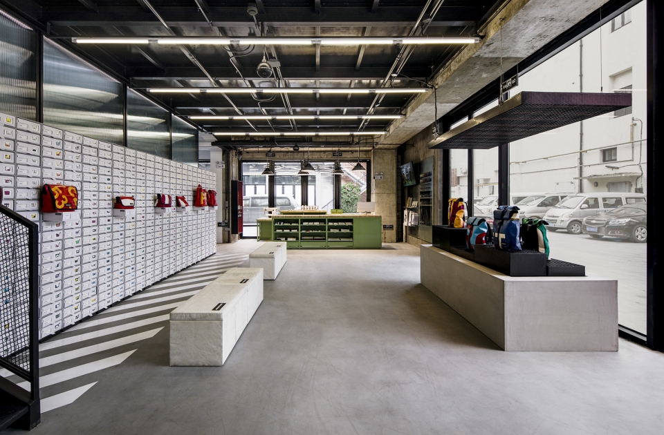 the new freitag store shanghai