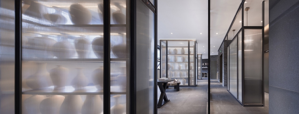 Yuwang Mountain Town Pottery and Colored Glaze Workshop china by Co Direction Design