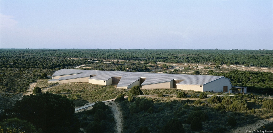 marine world museum visitors and investigation center donana national park by cruz y ortiz arquitectos