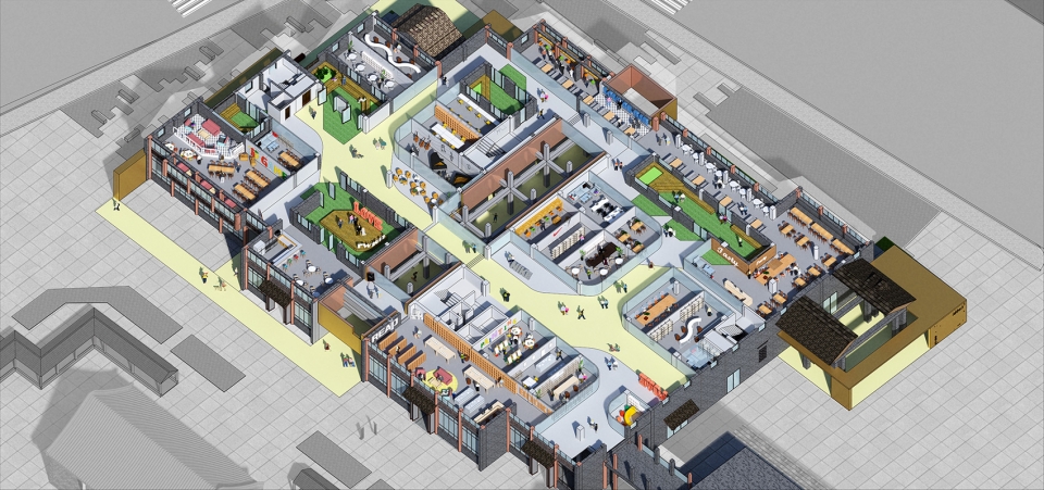 yangzhou ideen creativity community china by officeproject