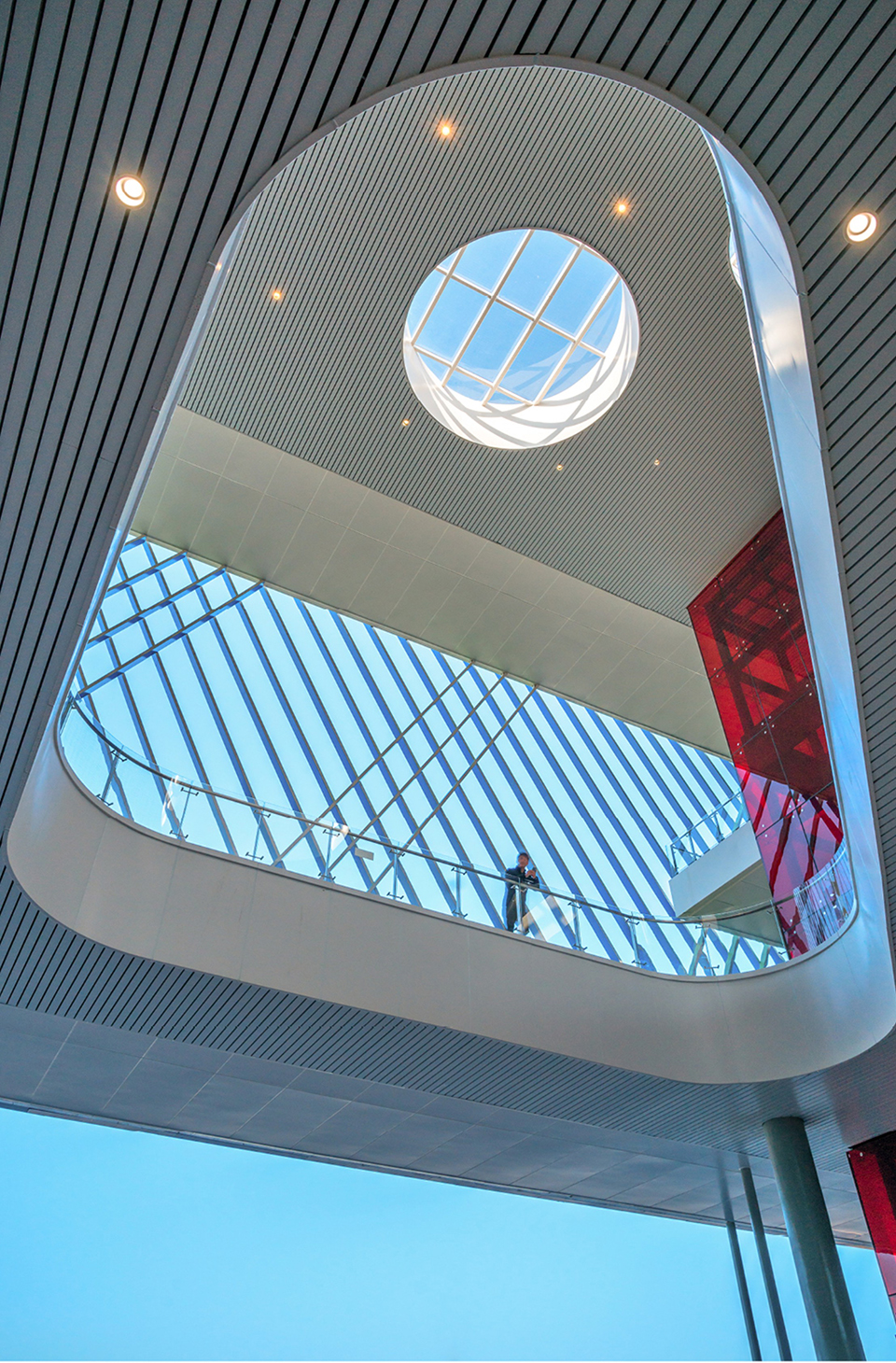 Second stage of Hangzhou Cloud Town Exhibition Center, China by ...