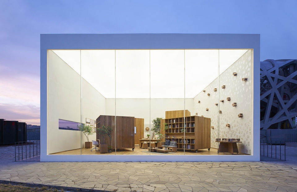house vision 2018 beijing exhibition no 5 pavilion by b l u e architecture studio