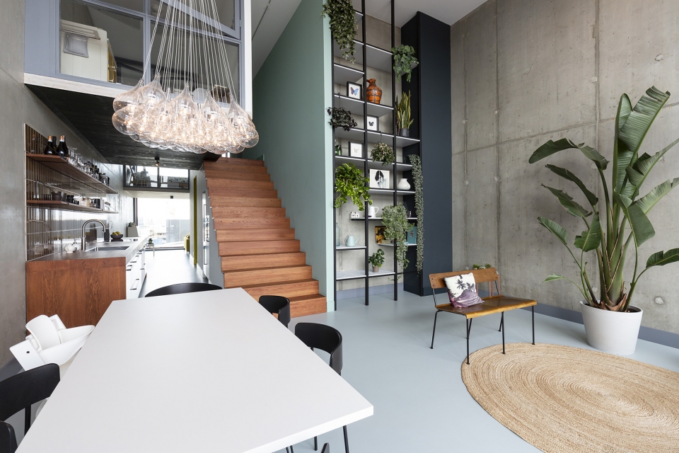 superlofts hip hotel living by studiomfd