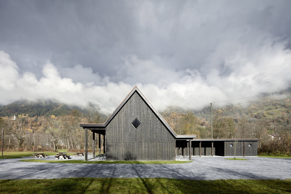 Camping in Trun by ISO HUONDER ARCHITEKTUR