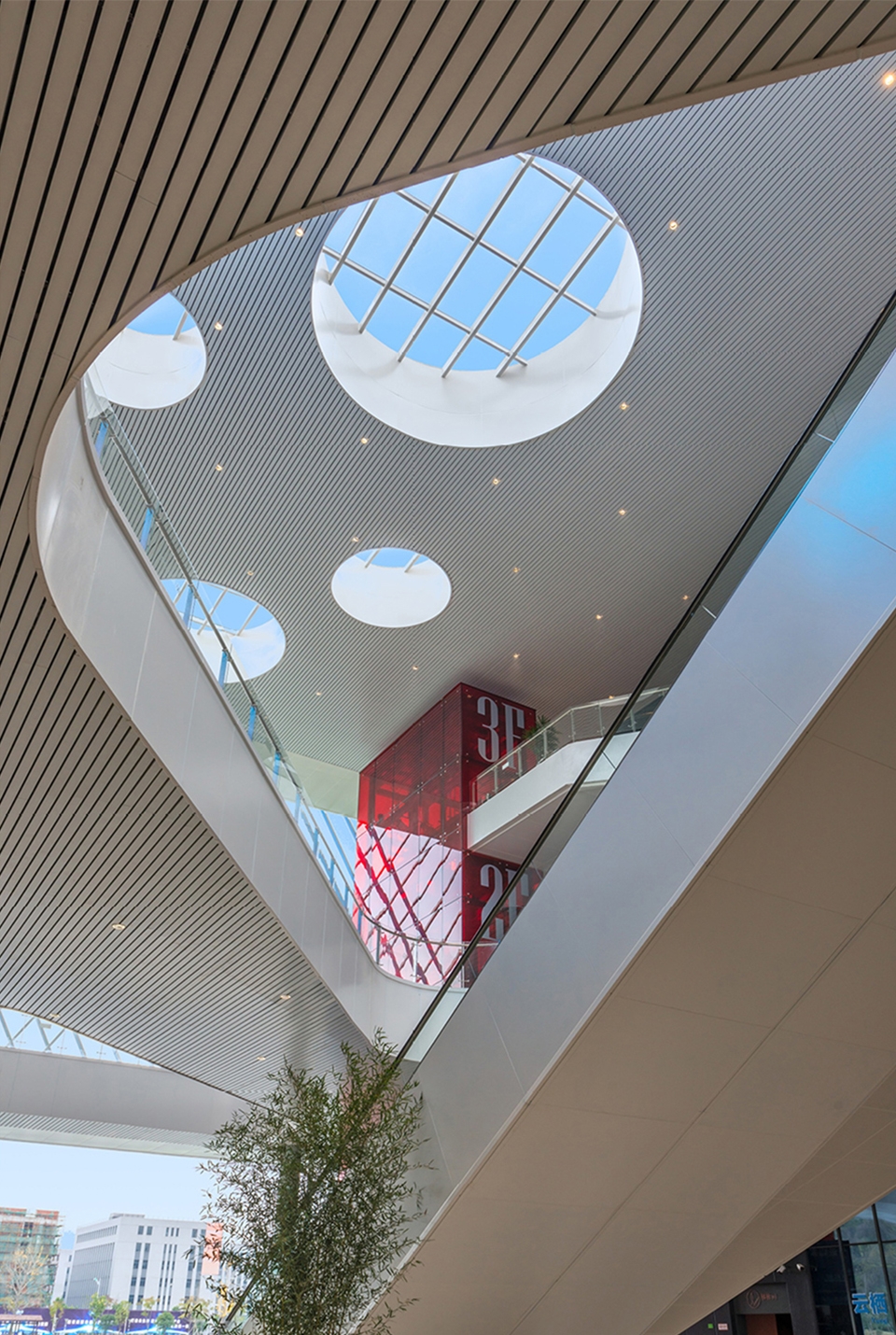 second stage of hangzhou cloud town exhibition center china by approach design 2