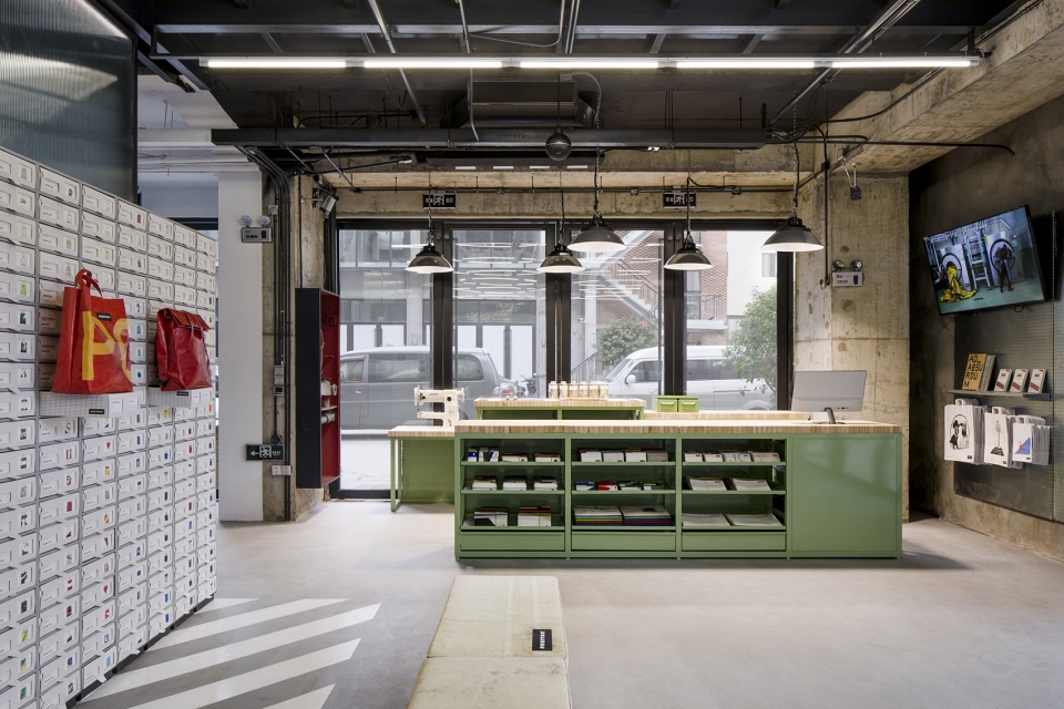 the new freitag store shanghai