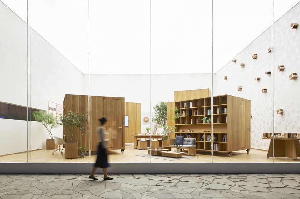 house vision 2018 beijing exhibition no 5 pavilion by b l u e architecture studio