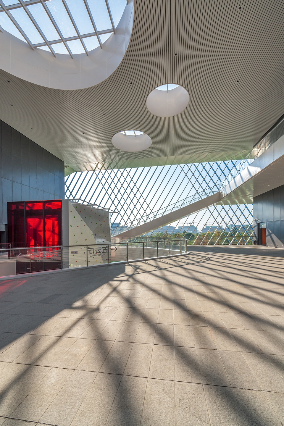 second stage of hangzhou cloud town exhibition center china by approach design