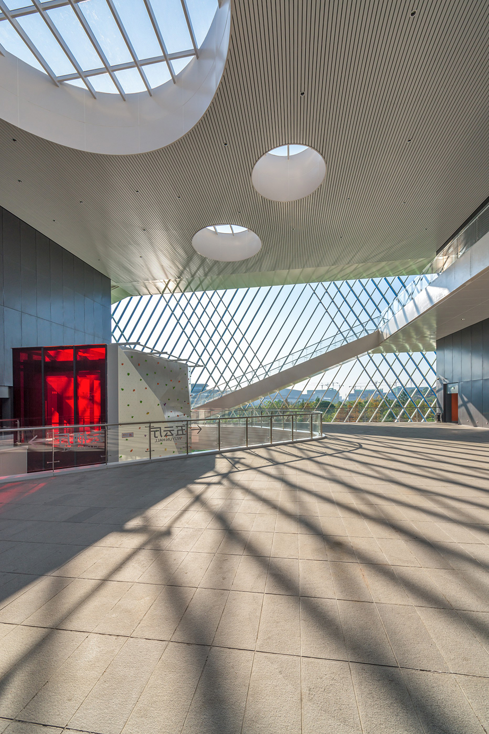 Second stage of Hangzhou Cloud Town Exhibition Center, China by ...