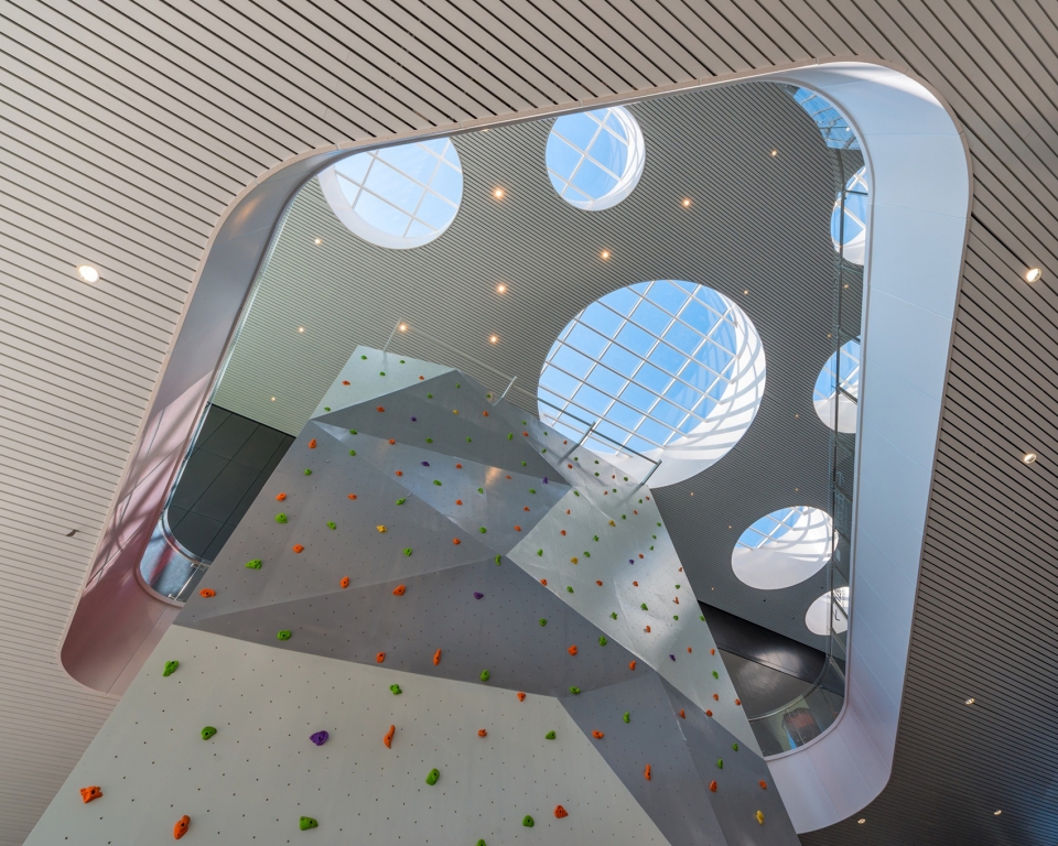 second stage of hangzhou cloud town exhibition center china by approach design