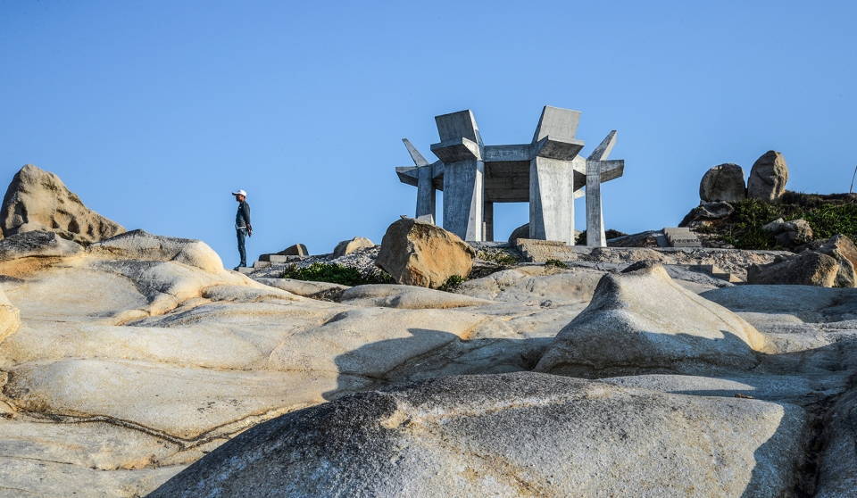 three landscape nodes of longmeiwan abstract gallery china by yin peiru architecture studio
