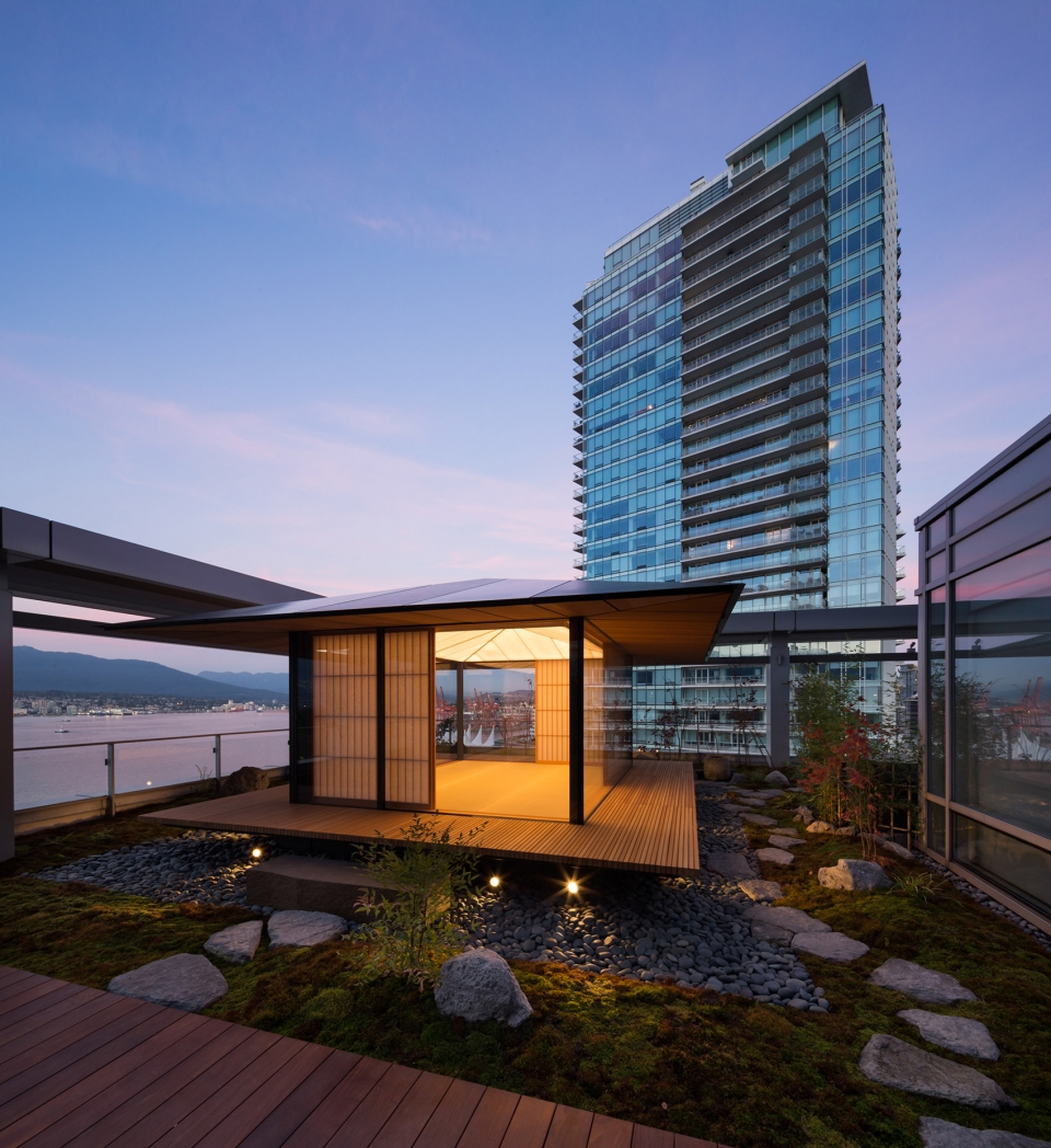 teahouse van kengo kuma