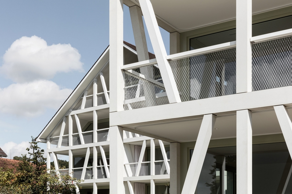 Apartment Buildings Mettmenstetten Switzerland by Guithan Architekten GmbH