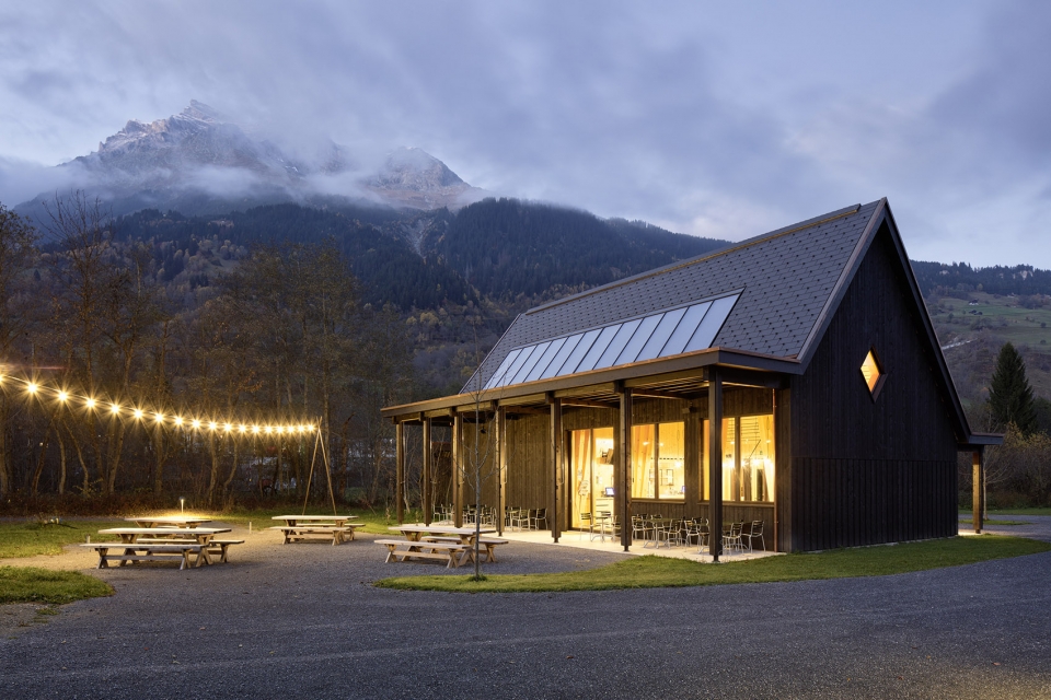 Camping in Trun by ISO HUONDER ARCHITEKTUR