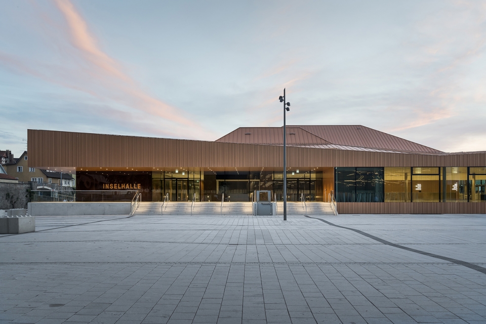 Reconstruction and Extension Inselhalle Lindau by Auer Weber