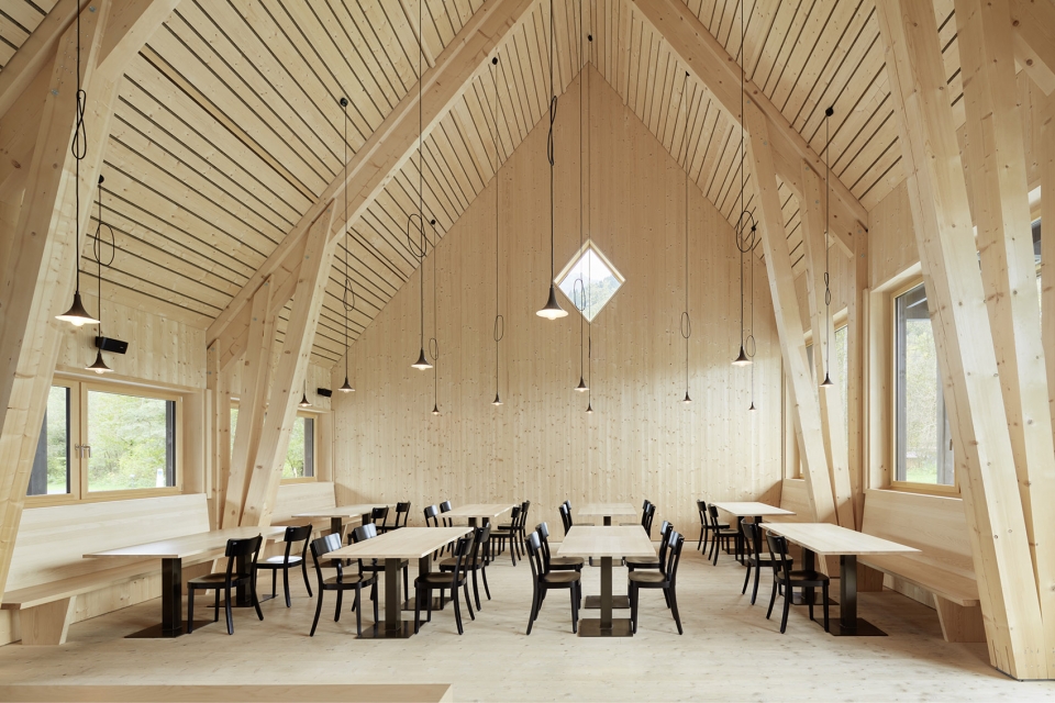 Camping in Trun by ISO HUONDER ARCHITEKTUR