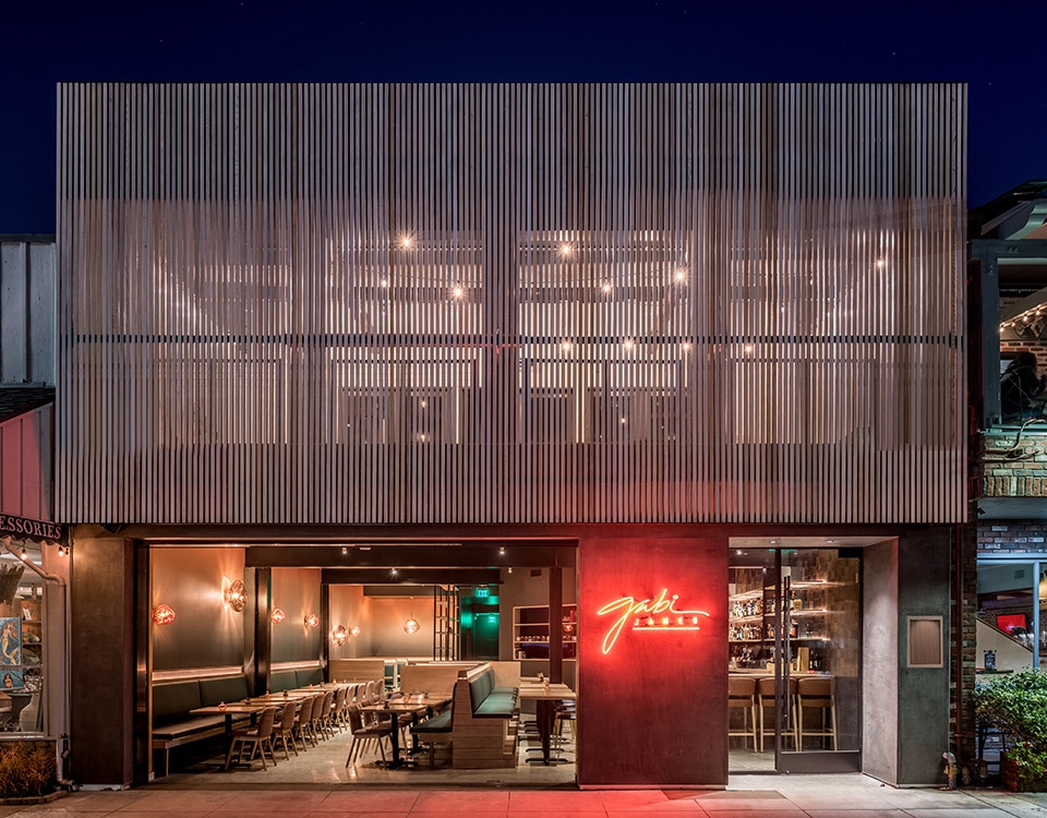 Gabi James Restaurant by Blanchard Fuentes Design