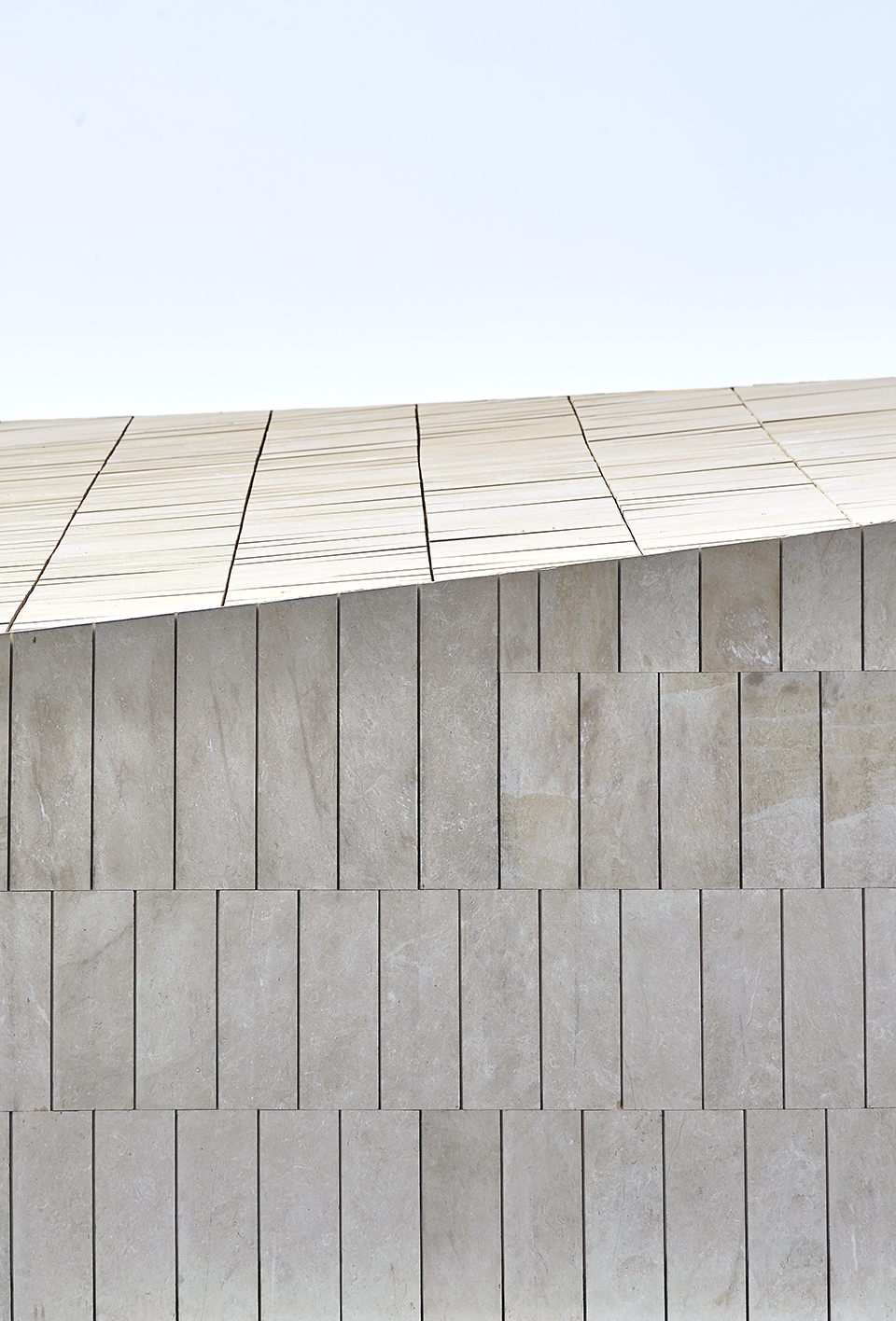 stone clubhouse by gras arquitectos