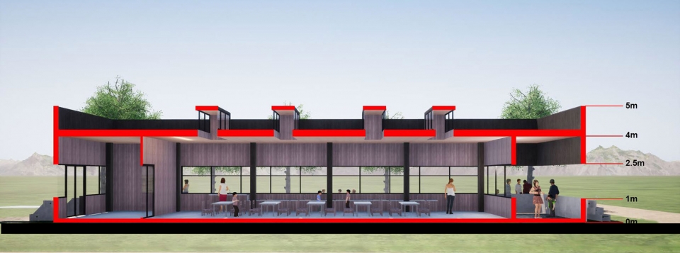Huateng Hog House Barbecue Restaurant china by Leeko Studio