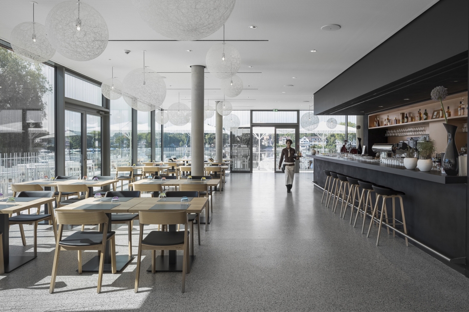 Reconstruction and Extension Inselhalle Lindau by Auer Weber