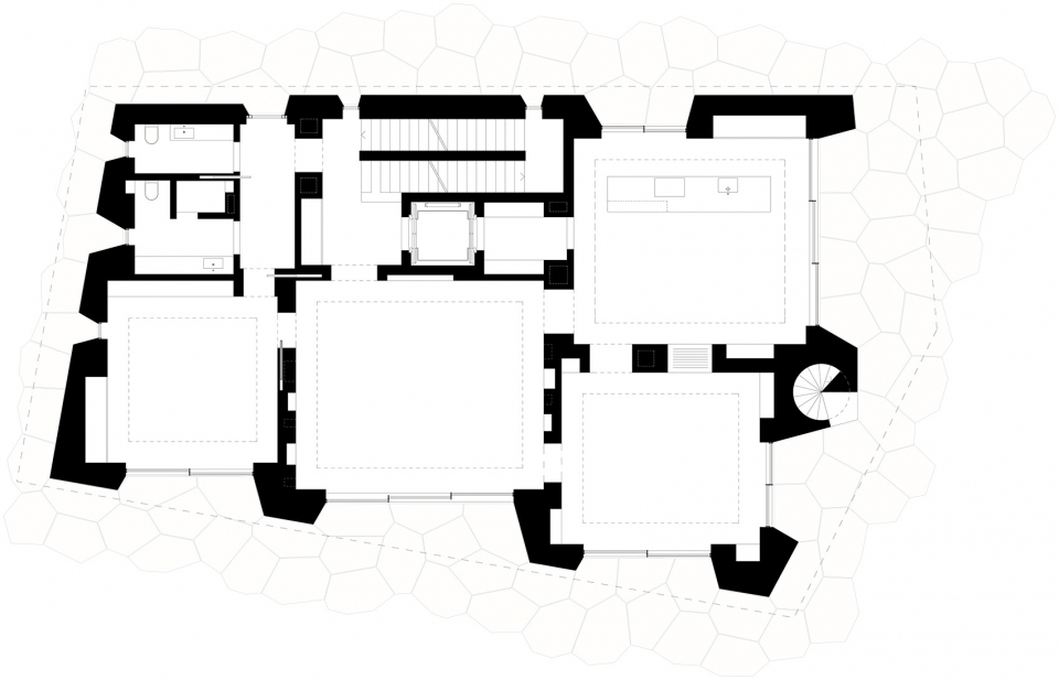 house for an art collector by think architecture