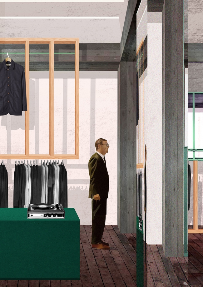 Universal Works x 26 Berwick Street by Studio MUTT