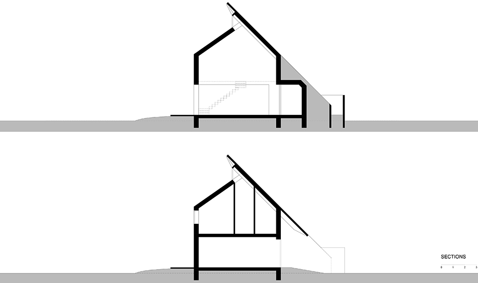 house behind the roof by superhelix pracownia projektowa