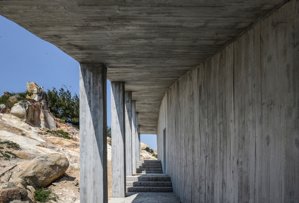 three landscape nodes of longmeiwan abstract gallery china by yin peiru architecture studio