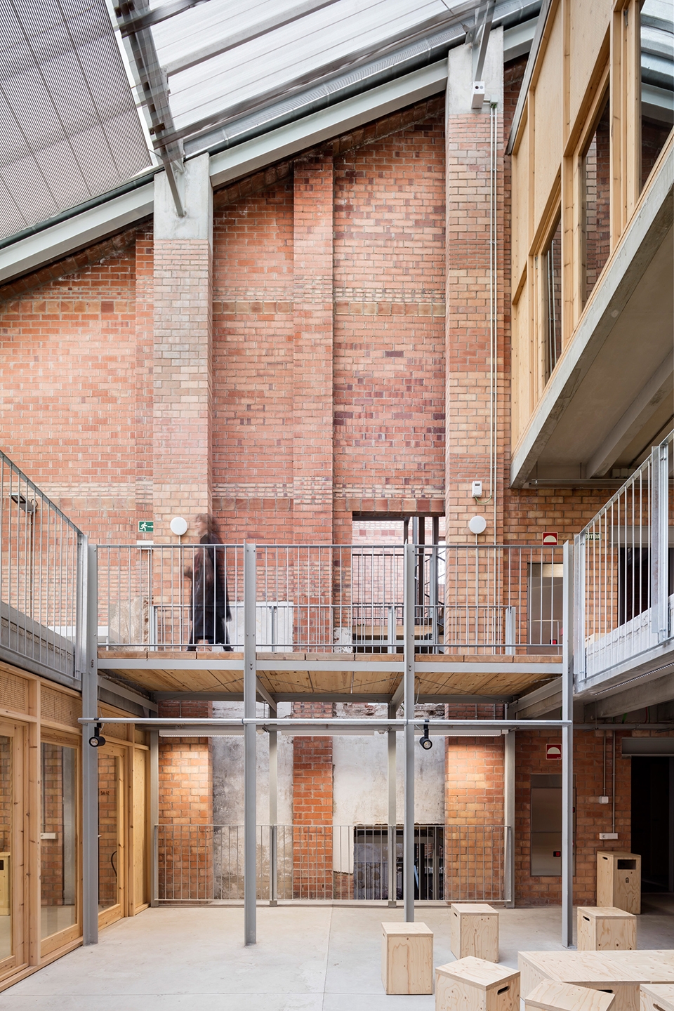 civic centre lleialtat santsenca 1214 by harquitectes