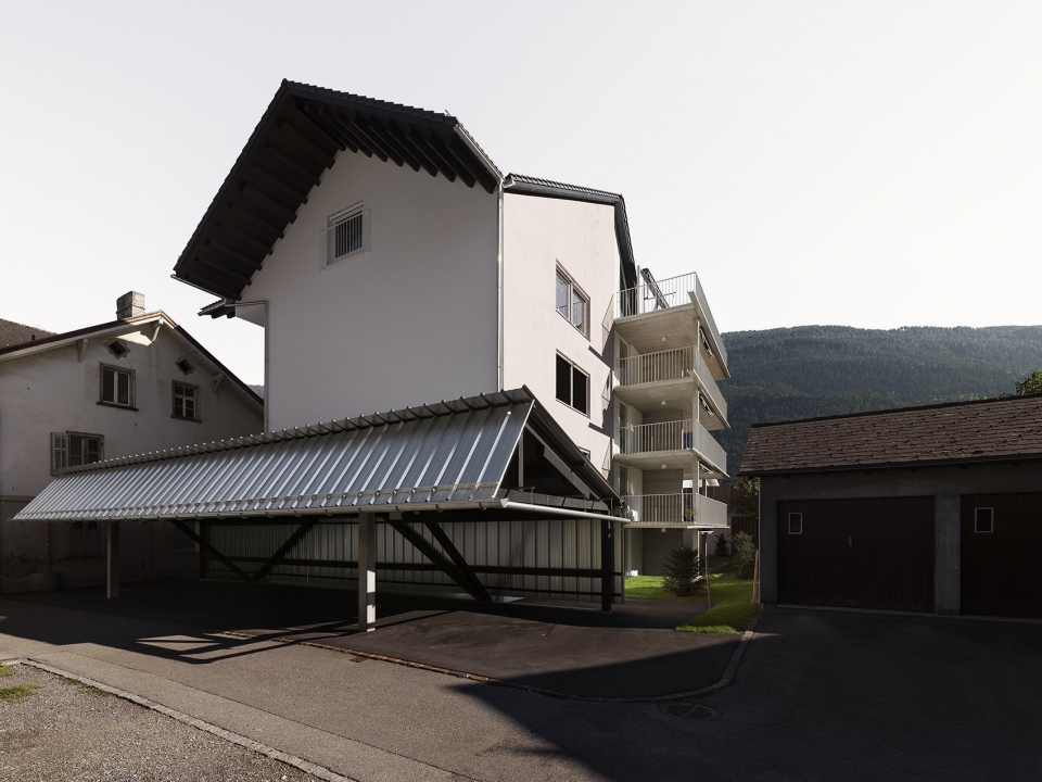 apartment building domat Raphael Zuber