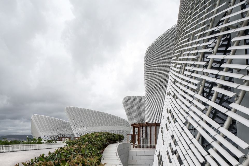 fuzhou strait culture and art centre china by pes architects