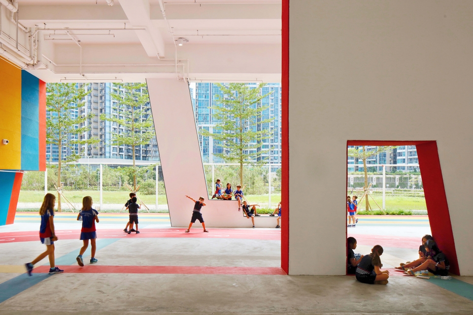 french international school of hong kong tseung kwan o by henning larsen