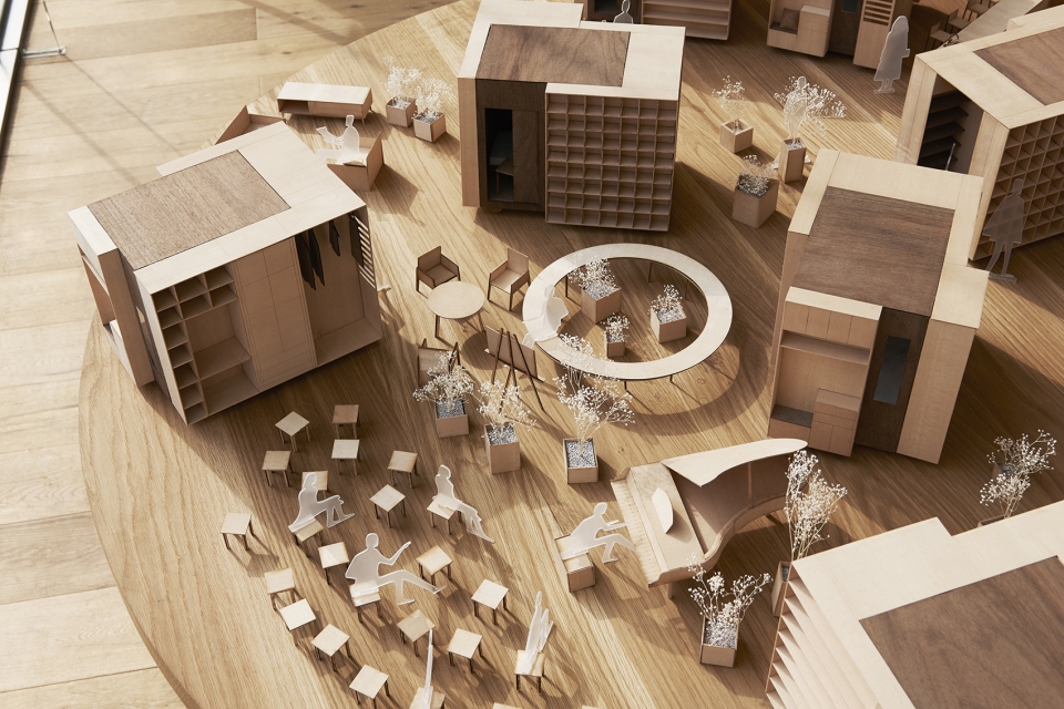 house vision 2018 beijing exhibition no 5 pavilion by b l u e architecture studio