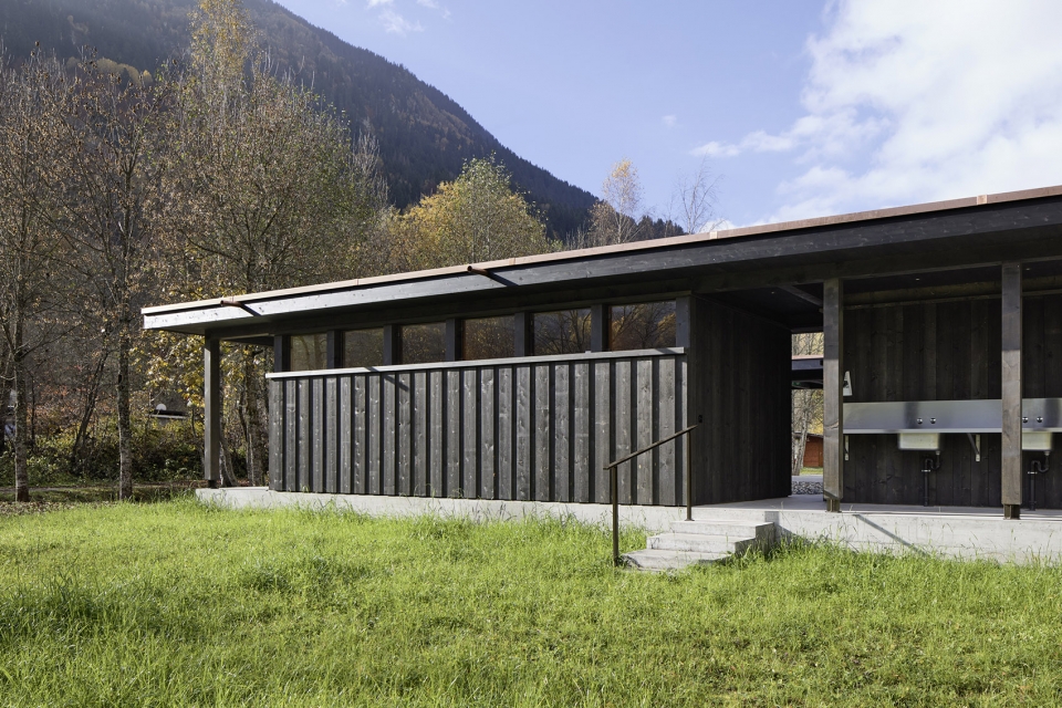 Camping in Trun by ISO HUONDER ARCHITEKTUR