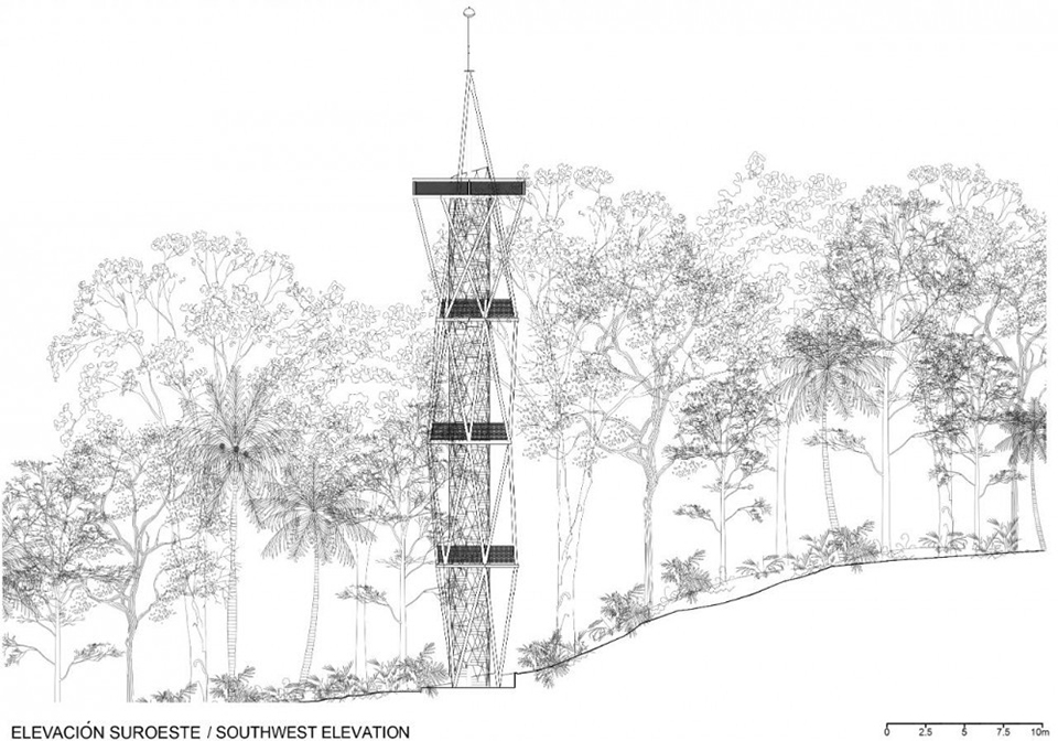 Panama Rainforest Discovery Center And Observation Tower by Patrick Dillon