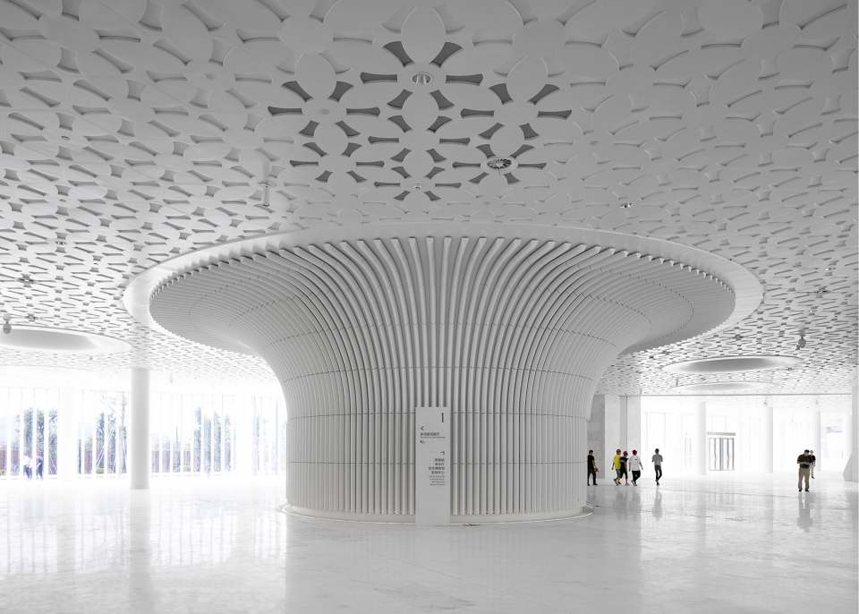 fuzhou strait culture and art centre china by pes architects