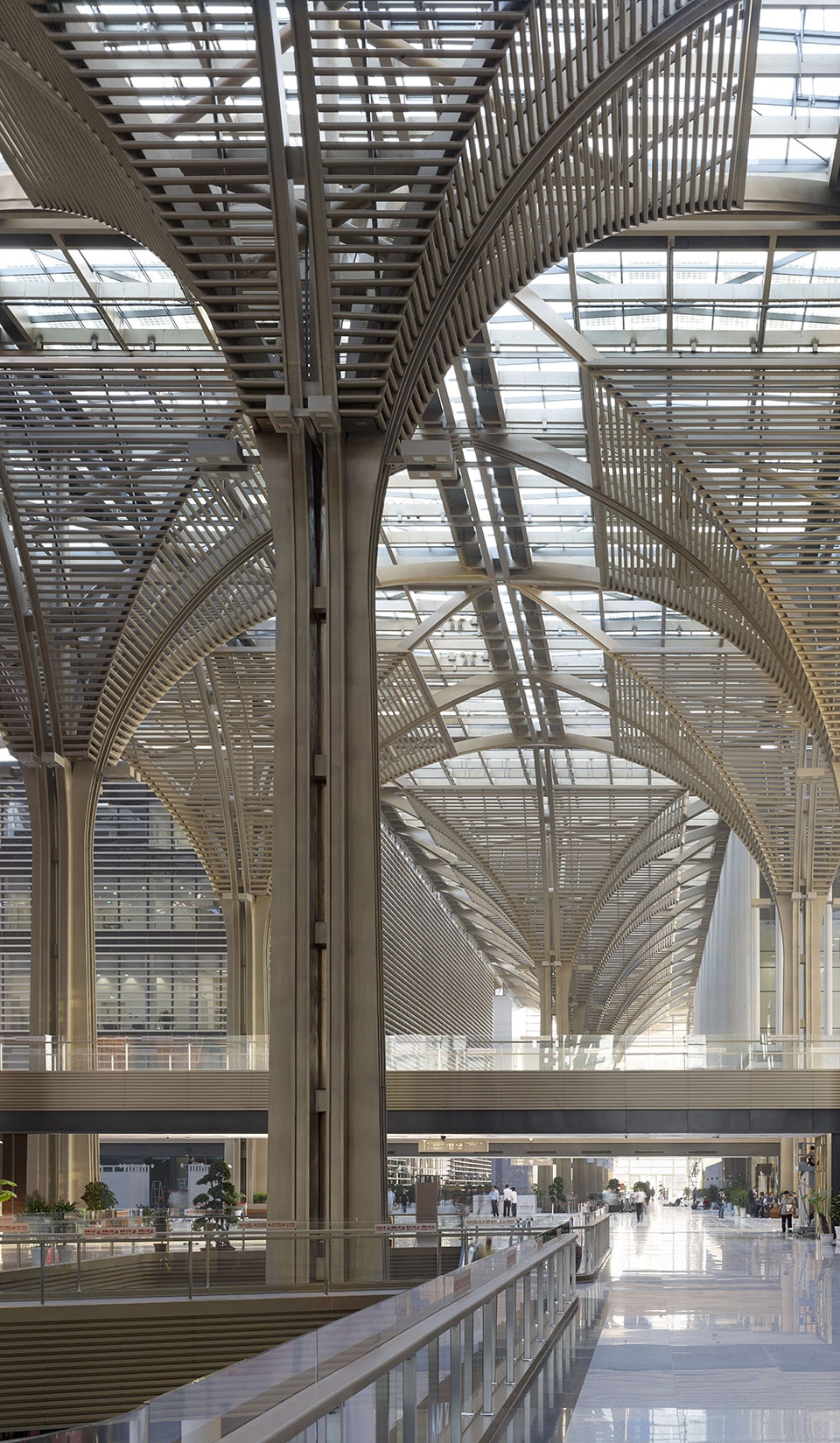 the museum of modern art of tianjin binhai cultural center china by gmp