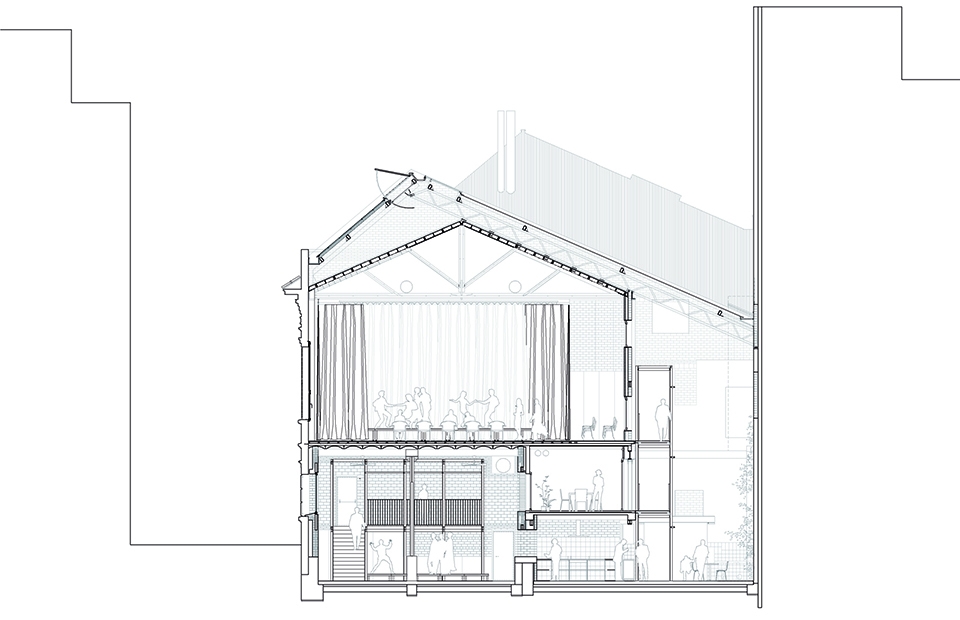 civic centre lleialtat santsenca 1214 by harquitectes