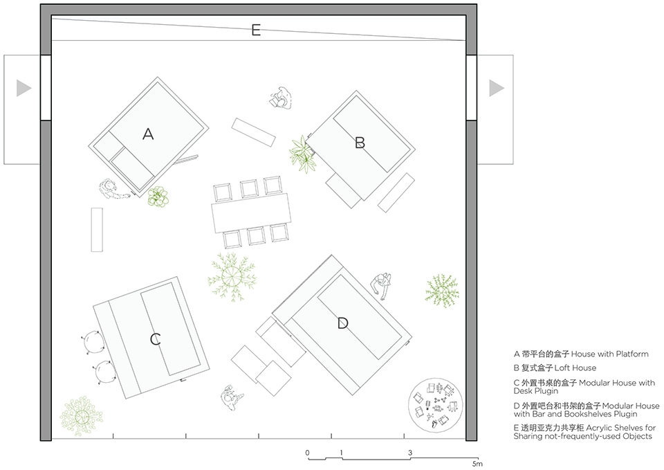 house vision 2018 beijing exhibition no 5 pavilion by b l u e architecture studio