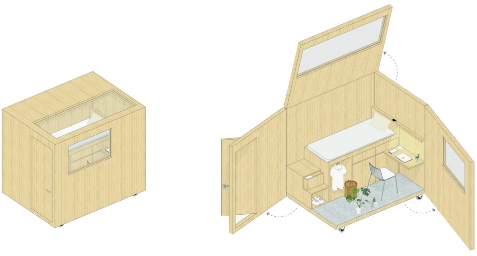 house vision 2018 beijing exhibition no 5 pavilion by b l u e architecture studio