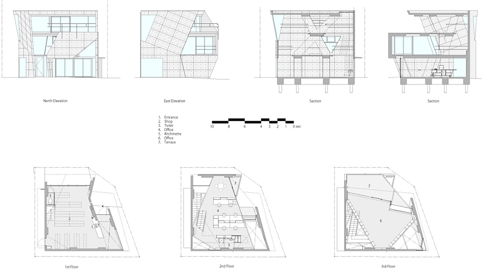 boltun headquarters by yasuhiro yamashita x atelier tekuto
