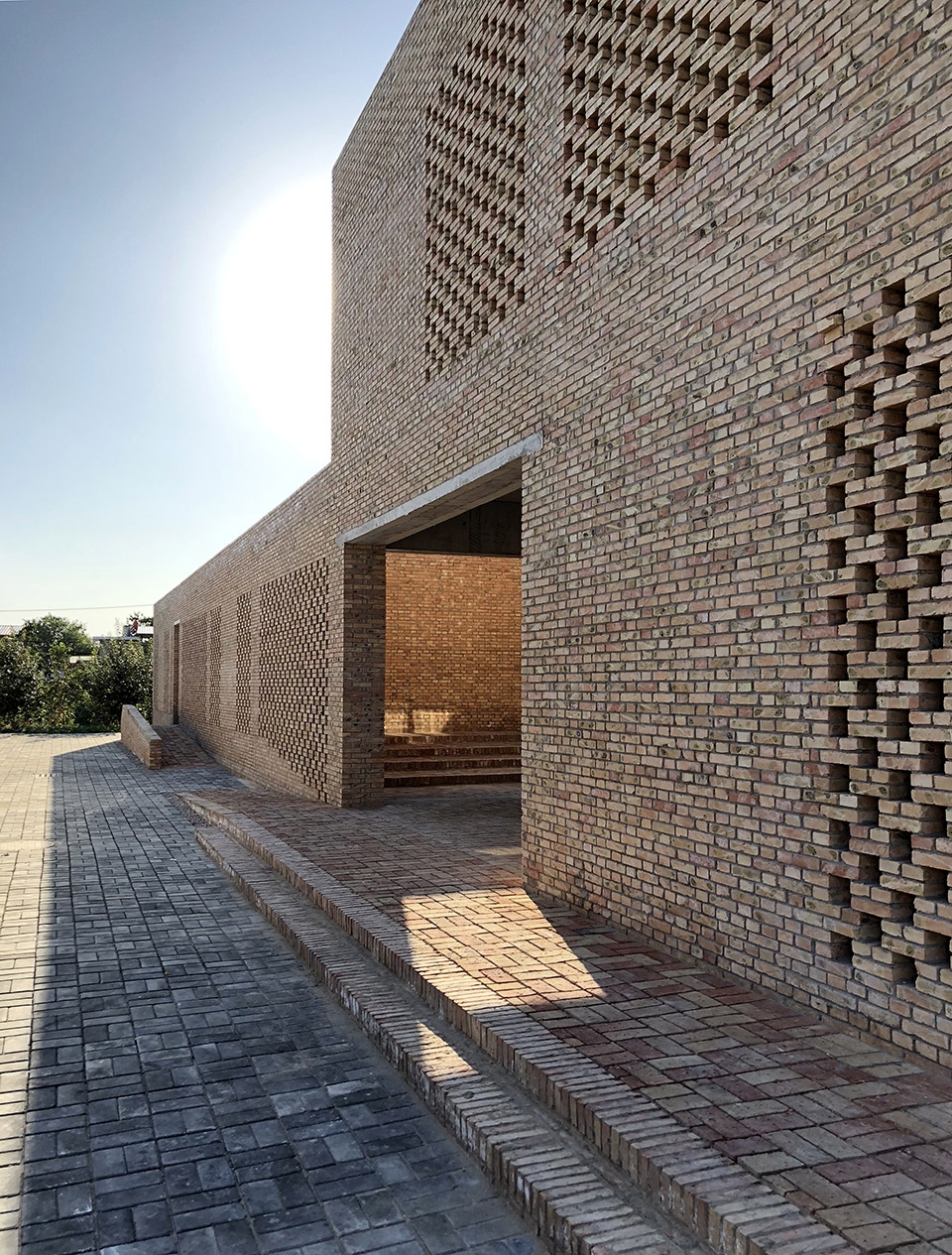 Village center in Sanhe Wall Architects of XAUAT