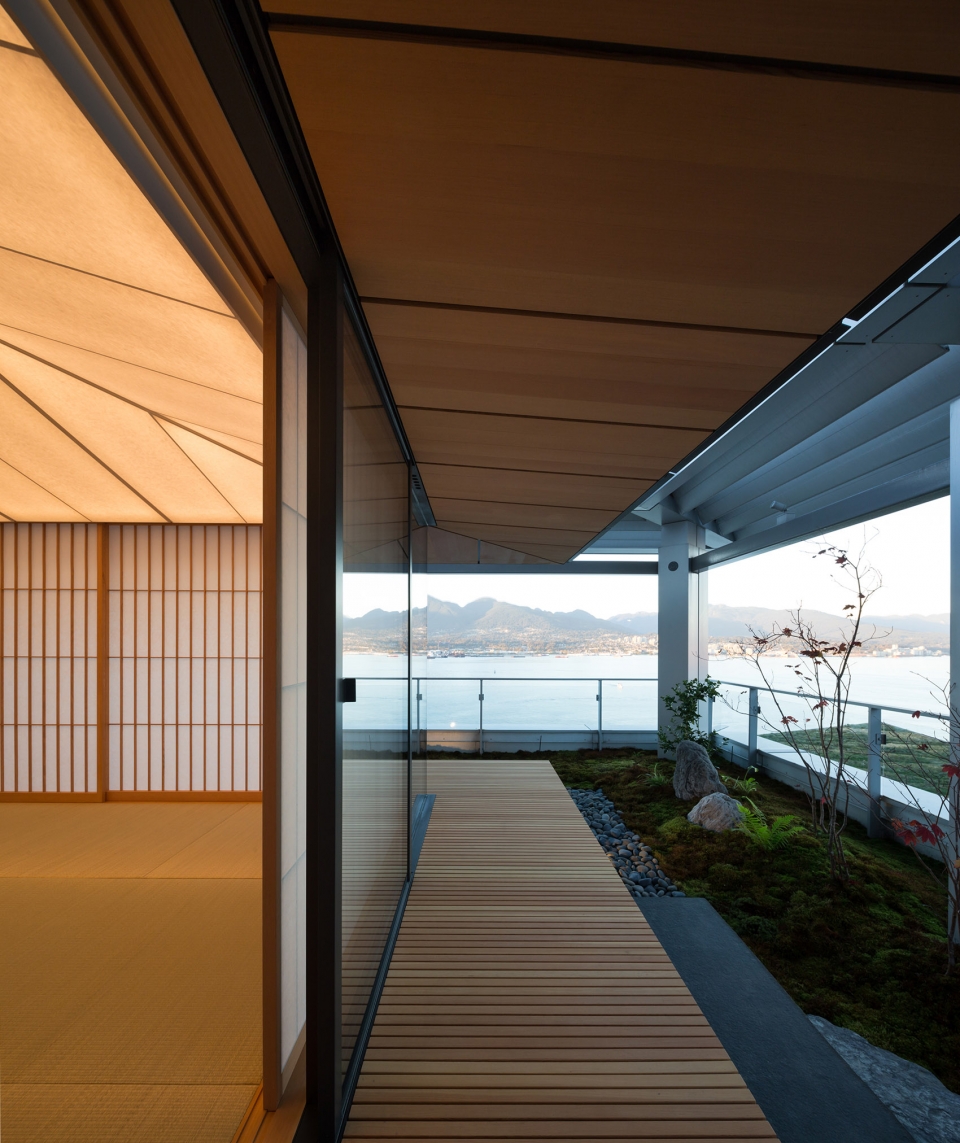 teahouse van kengo kuma