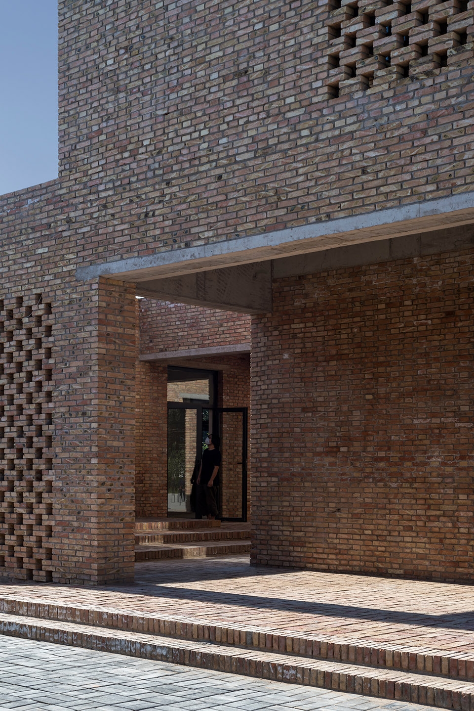 Village center in Sanhe Wall Architects of XAUAT