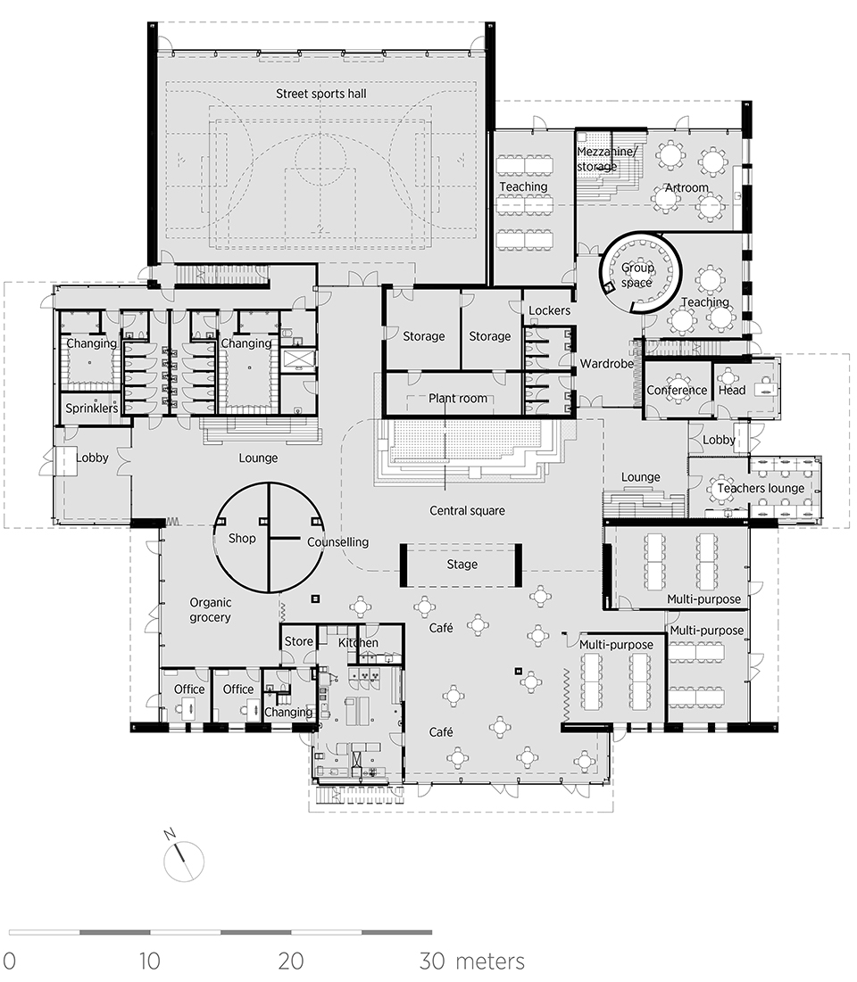 the heart in ikast by c f moller architects