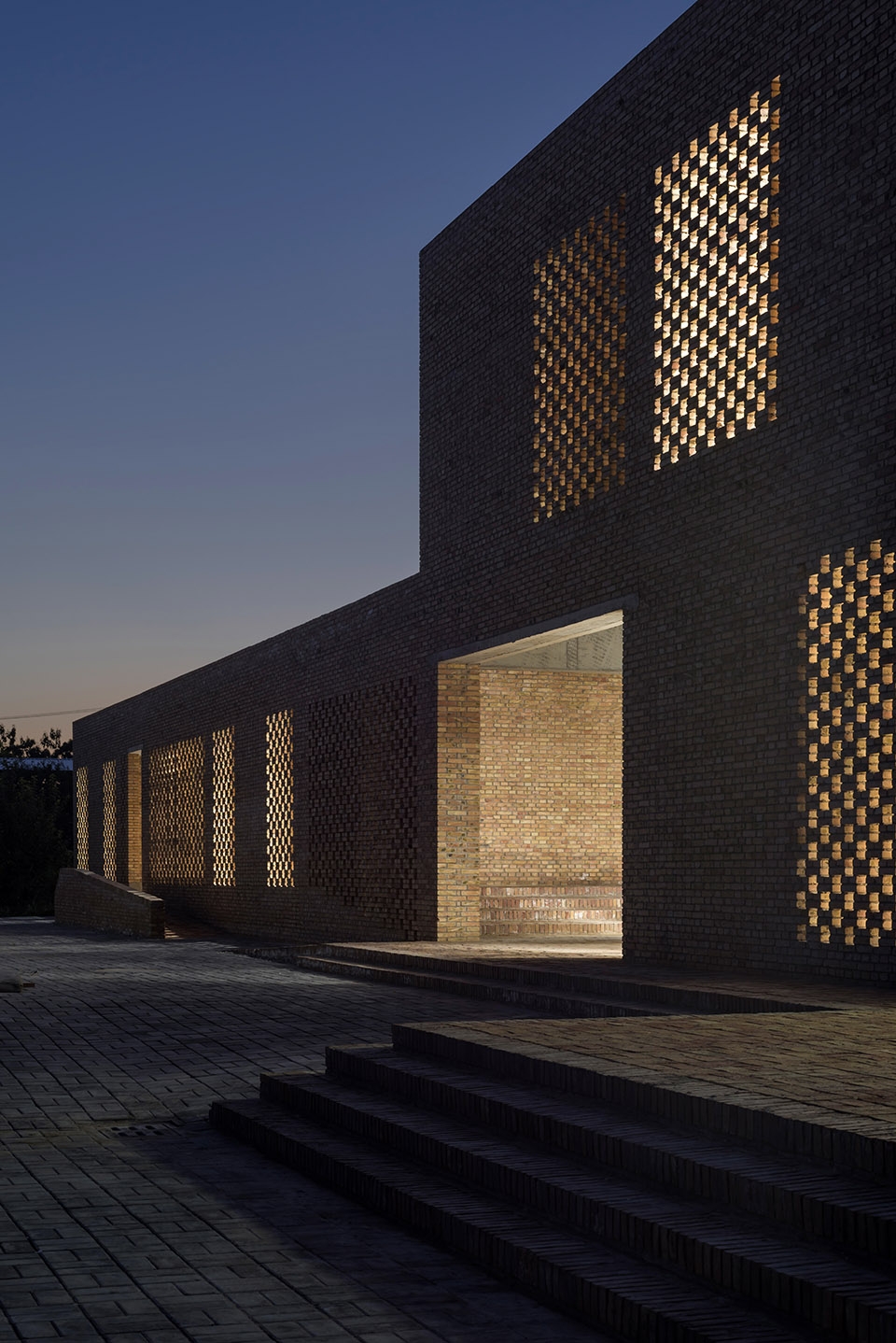 Village center in Sanhe Wall Architects of XAUAT