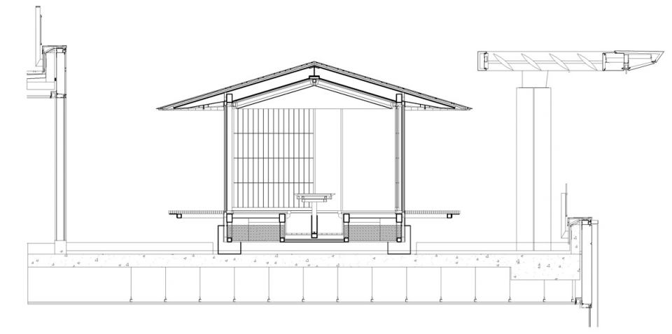 teahouse van kengo kuma