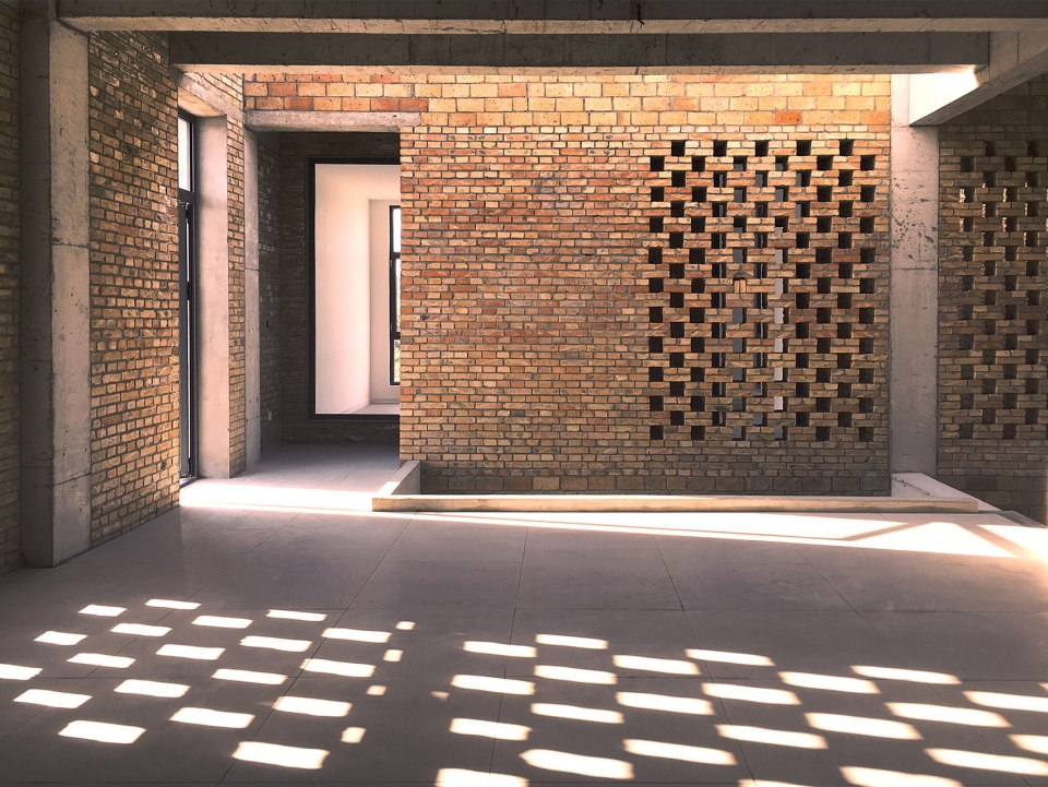 Village center in Sanhe Wall Architects of XAUAT