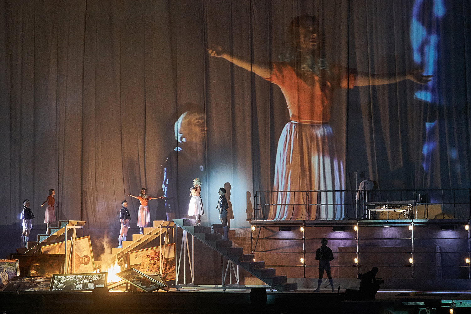 歌剧nabucco舞台设计,波兰 /didzis jaunzems architecture