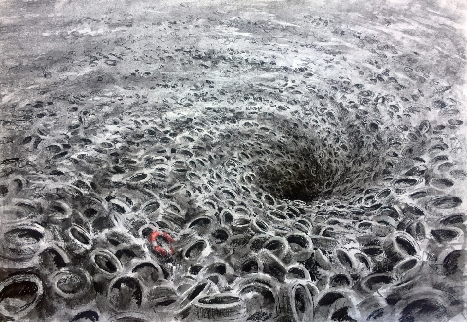 waterline Pejac